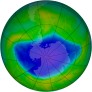 Antarctic Ozone 2010-11-09